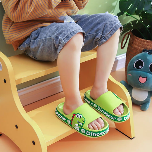 Zapatillas De Casa Para Niños Con Dibujos De Dinosaurios