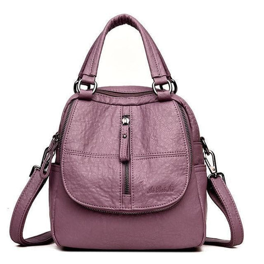 Bolso de cuero multiusos de hombro de moda