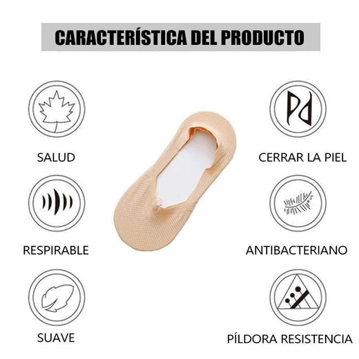 Calcetines de seda de hielo transpirables unisexo