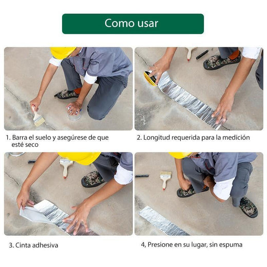 Cinta súper impermeable, caucho butílico(5 m)