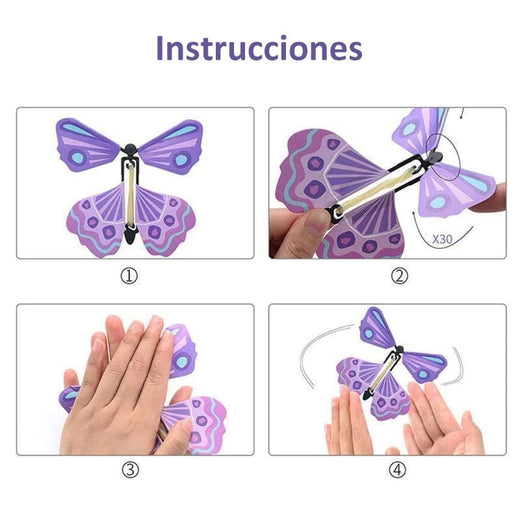 Accesorios mágicos creativos Juguetes infantiles Mariposas volando