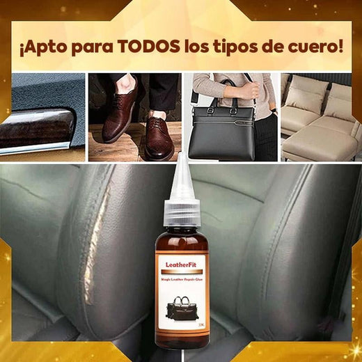 Pegamento de reparación de cuero mágico ajuste de cuero
