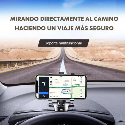 Soporte universal para teléfono de tablero del coche