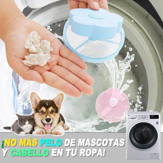 Bolsa de Filtro Removedor de Pelo y Pelusa, 3 Piezas/6 Piezas.