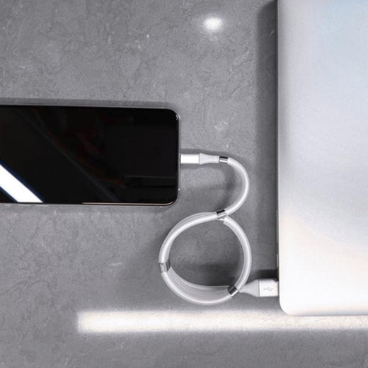 Cable de datos con almacenamiento magnético