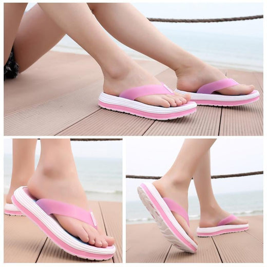 Arcoiris Flip-Flops Sandalias para verano