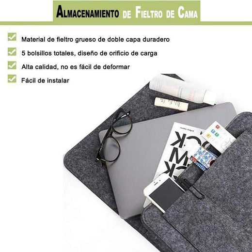 Bolsa de almacenamiento de fieltro de Sofá/Cama