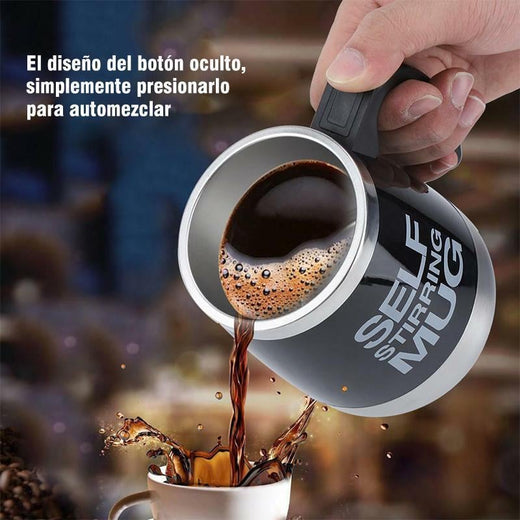 Autoagitable taza para café, zumo, leche, 6 colores