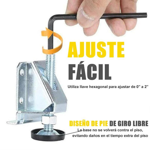 Pie de carga de trabajo ajustable