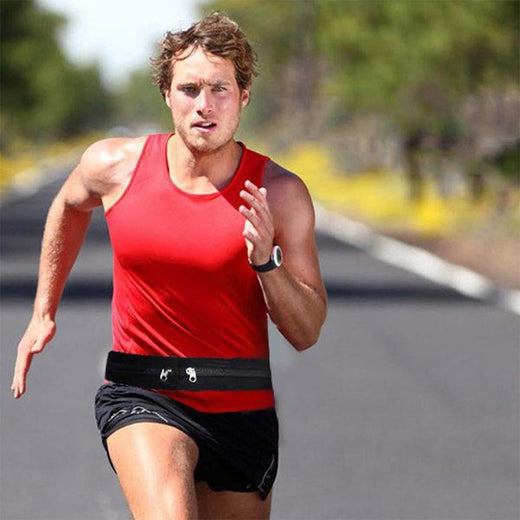 Cinturón de dos bolsillos para deportes