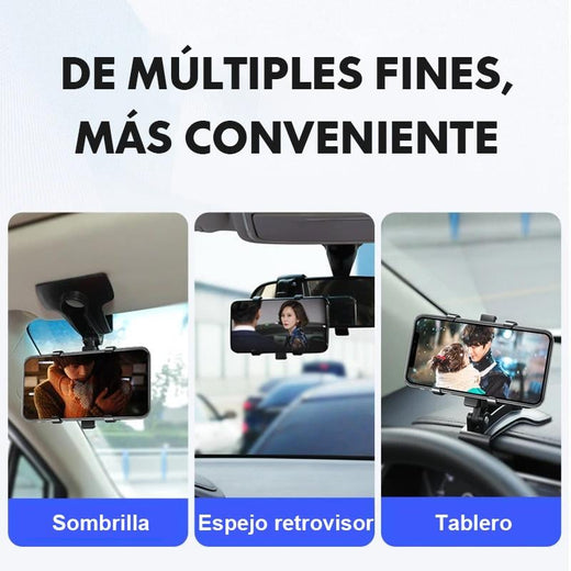 Soporte universal para teléfono de tablero del coche