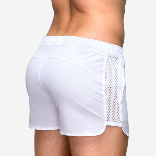 Shorts de playa de verano de malla transpirable para hombre
