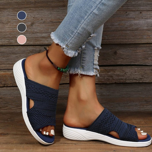 Sandalias de malla suave y cómoda de verano para mujer