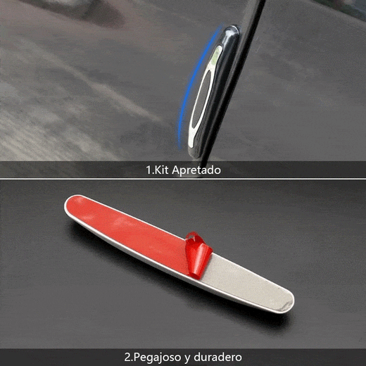 Tira anticolisión para puerta de automóvil (4 Piezas)