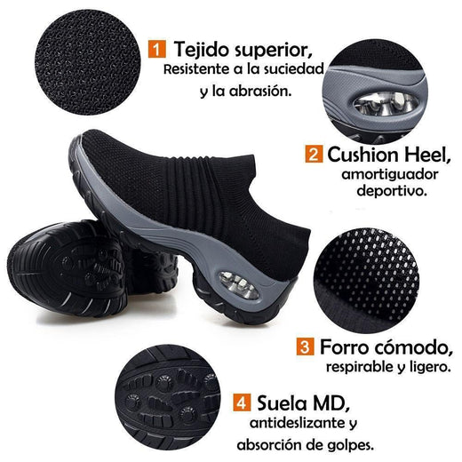 Zapatos Transpirables de Amortiguador Deportivo