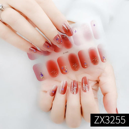 3D Etiqueta de uñas de manicura DIY a prueba de agua