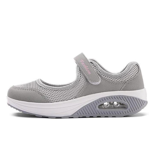 Zapatos femeninos de malla transpirable con Amortiguador de aire
