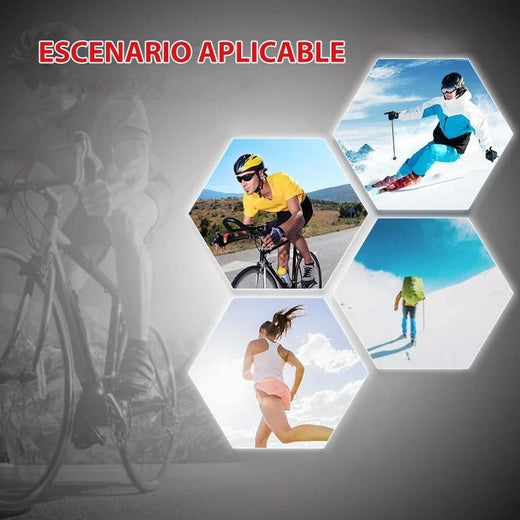 Retenedores de gafas confort antideslizantes redondos (5 pares)