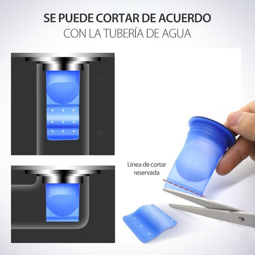 Anillo de sellado de desodorante de alcantarilla (1 juego de 3)