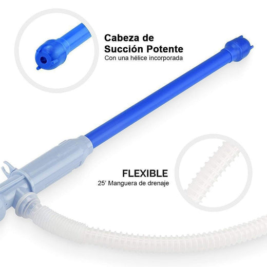 Bomba Batería de Sifón de Transferencia de Líquidos