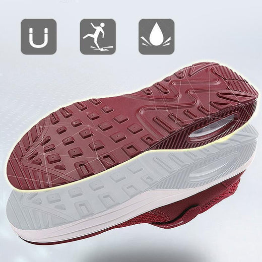 Zapatos femeninos de malla transpirable con Amortiguador de aire