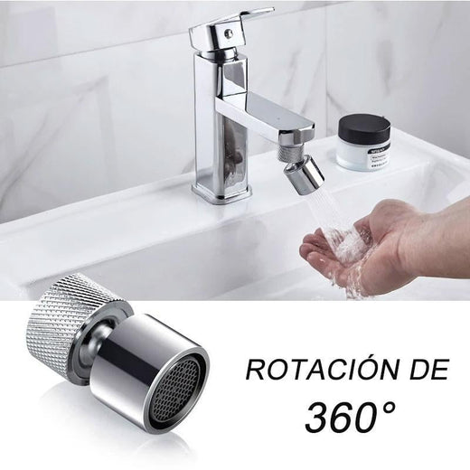 Cabezal de grifo giratorio bubbler