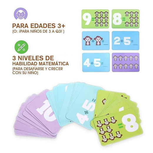 Balanza de Mono Genial Juego de Matemáticas para niños
