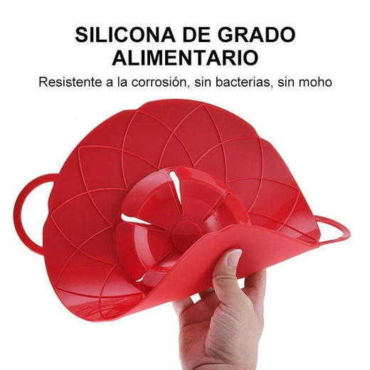 Tapa de silicona de evitar el desbordamiento