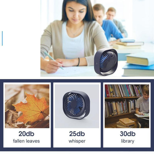 Ventilador de mesa portátil de sobremesa