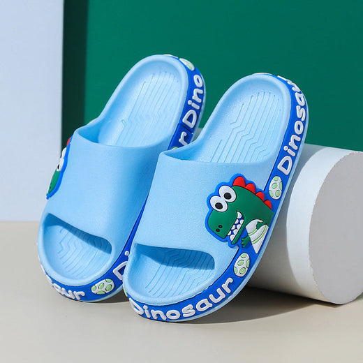 Zapatillas De Casa Para Niños Con Dibujos De Dinosaurios