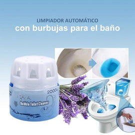 Limpiador Automático de Inodoros de Burbujas
