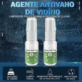 Agente antivaho de vidrio a prueba de lluvia