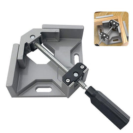 Abrazadera de soldadura de dos ejes