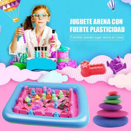 Juguete Arena con fuerte plasticidad y buena ductilidad