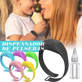 Dispensador de mano de pulsera