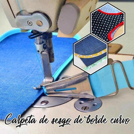 Carpeta de sesgo de borde curvo