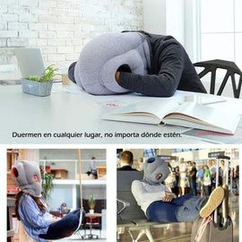 360 ° insonorizada Almohada de Avestruz