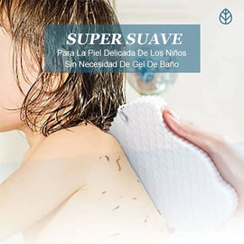 Esponja De Baño Exfoliante Súper Suave
