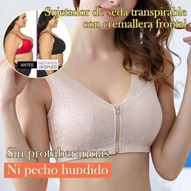 Felivida™ Sujetador transpirable con cremallera frontal