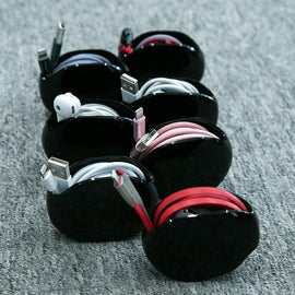 Auto-Enrollador de Cables de Auriculares