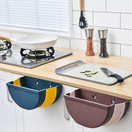 Cubo colgante de basura de cocina