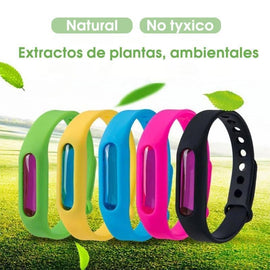 Pulsera repelente de mosquitos