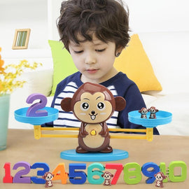 Balanza de Mono Genial Juego de Matemáticas para niños