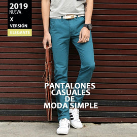 Pantalones casuales para hombre