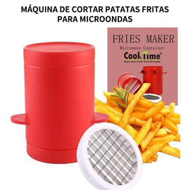 Máquina de Cortar Patatas Fritas para Microondas