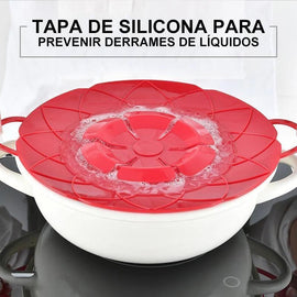 Tapa de silicona de evitar el desbordamiento