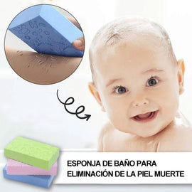 ESPONJA DE BAÑO PARA ELIMINACIÓN DE LA PIEL MUERTA