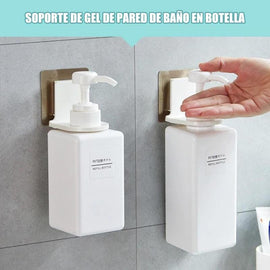 Estante de champú de gel de ducha sin perforaciones para baño