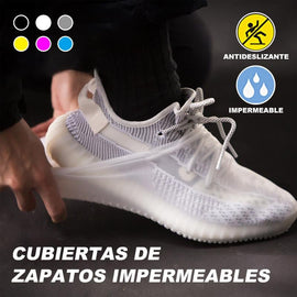 Cubiertas de Zapatos de Silicona Impermeables Unisexo