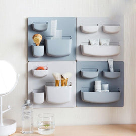 Pegado Cajón de pared con Combinación Libre , 3 colores